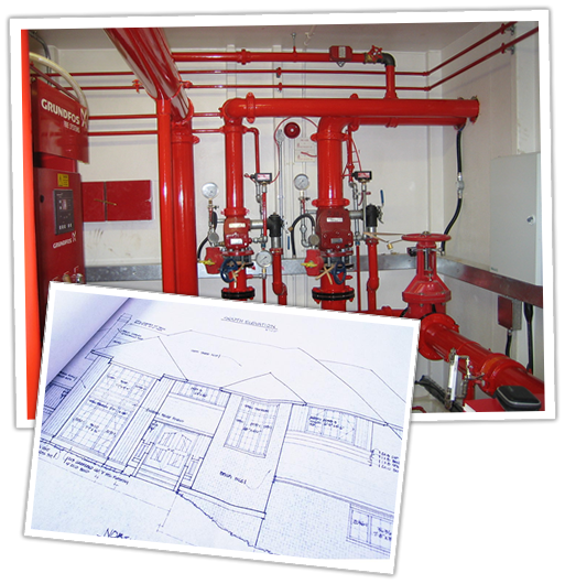 Professional fire protections systems installation