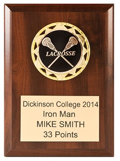 XMH46 Lacrosse Plaque