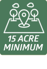 15 Acre Minimum