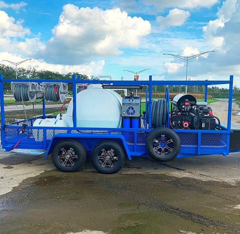 Custom Pressure Washing Trailer - Mud Dog Pressure Washing Trailers