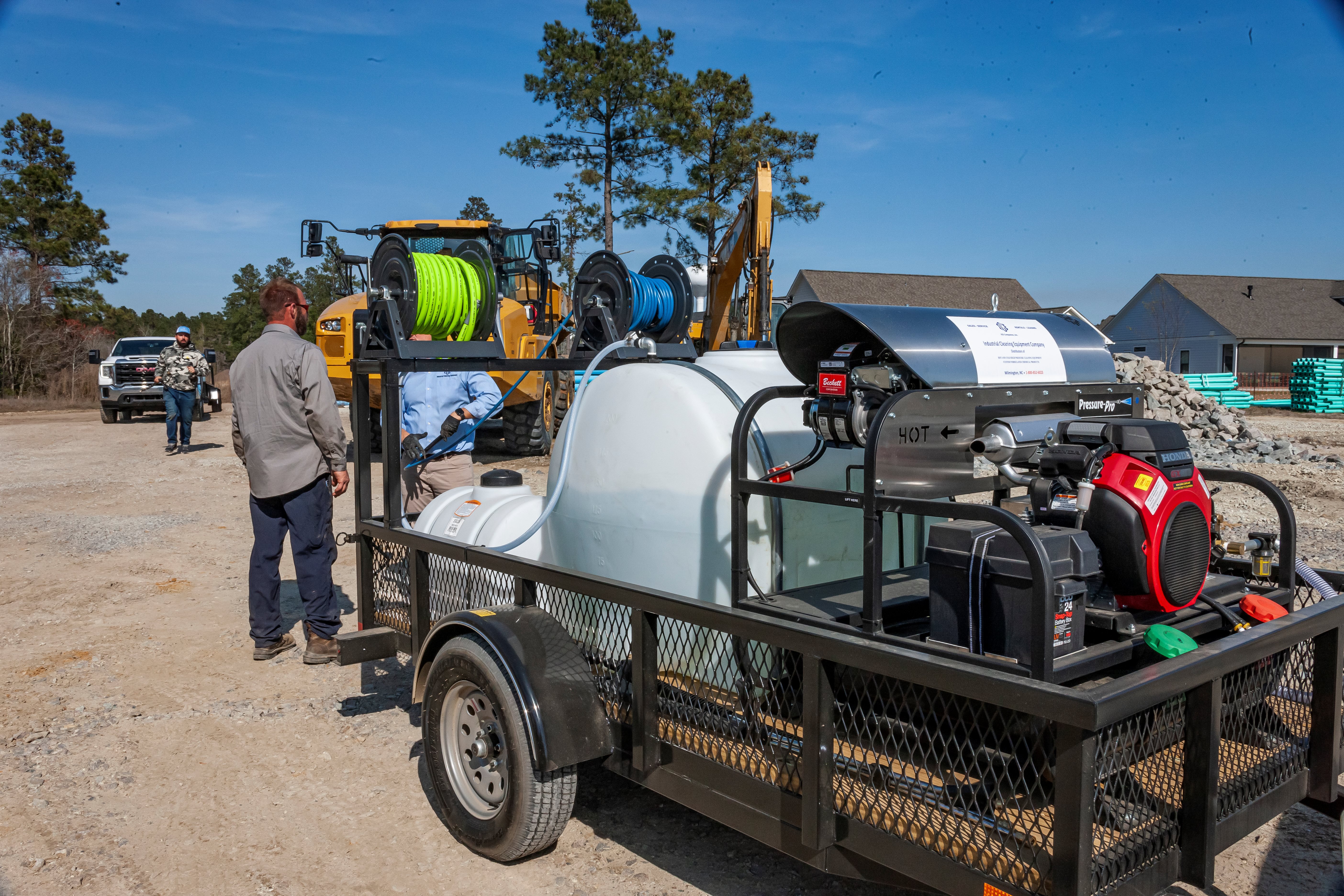 The Mud Puppy - Mud Dog Preasure Washing Trailer