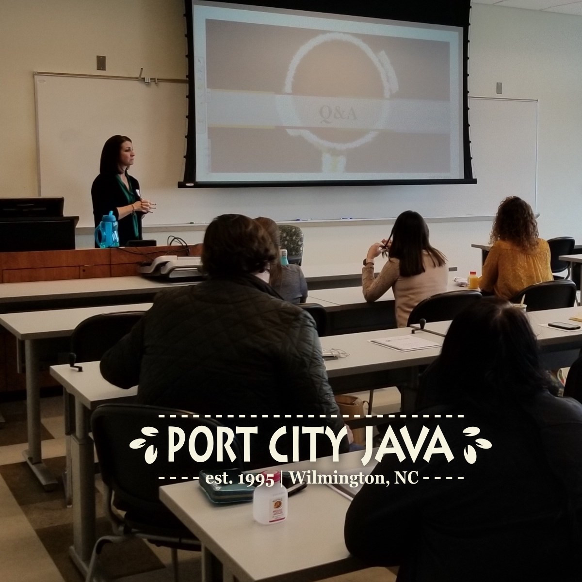PCJ Director of Marketing, Stephanie Sumner, updates franchisees and managers on the success of the new mobile app at the 2019 Annual Conference