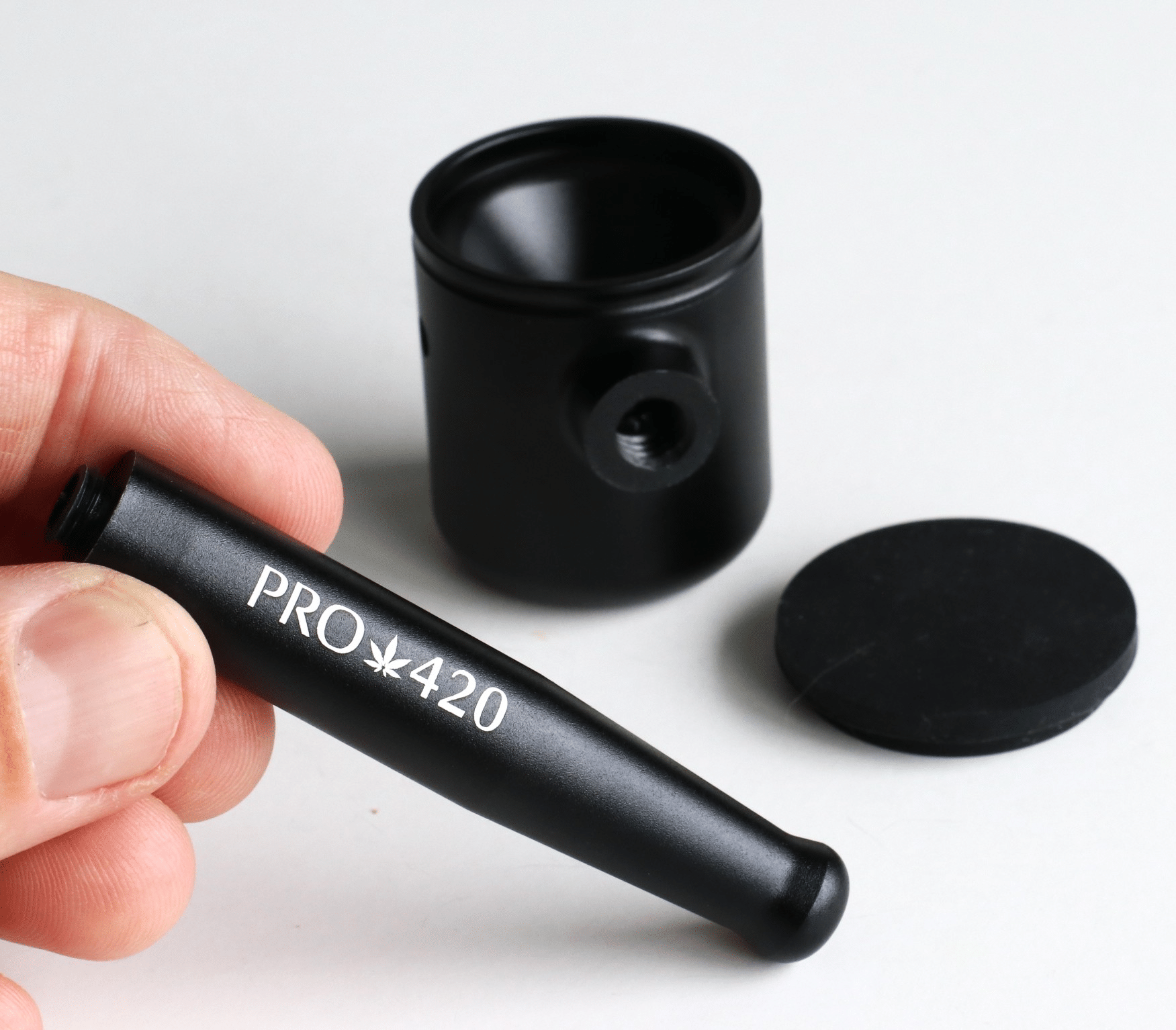 Stone spoon pipe design