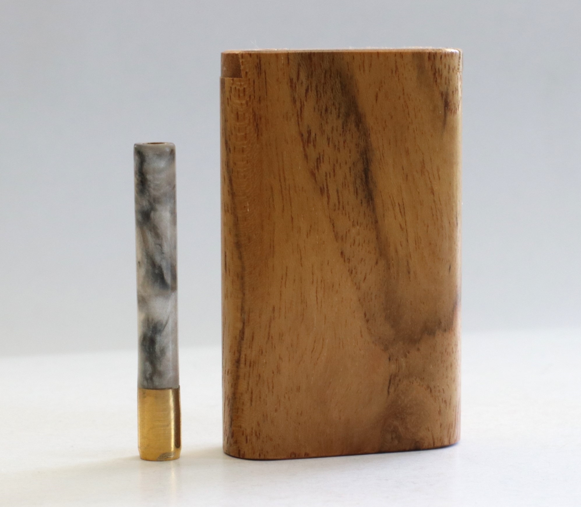 One of a Kind Teak Wood Dugout & One Hitter