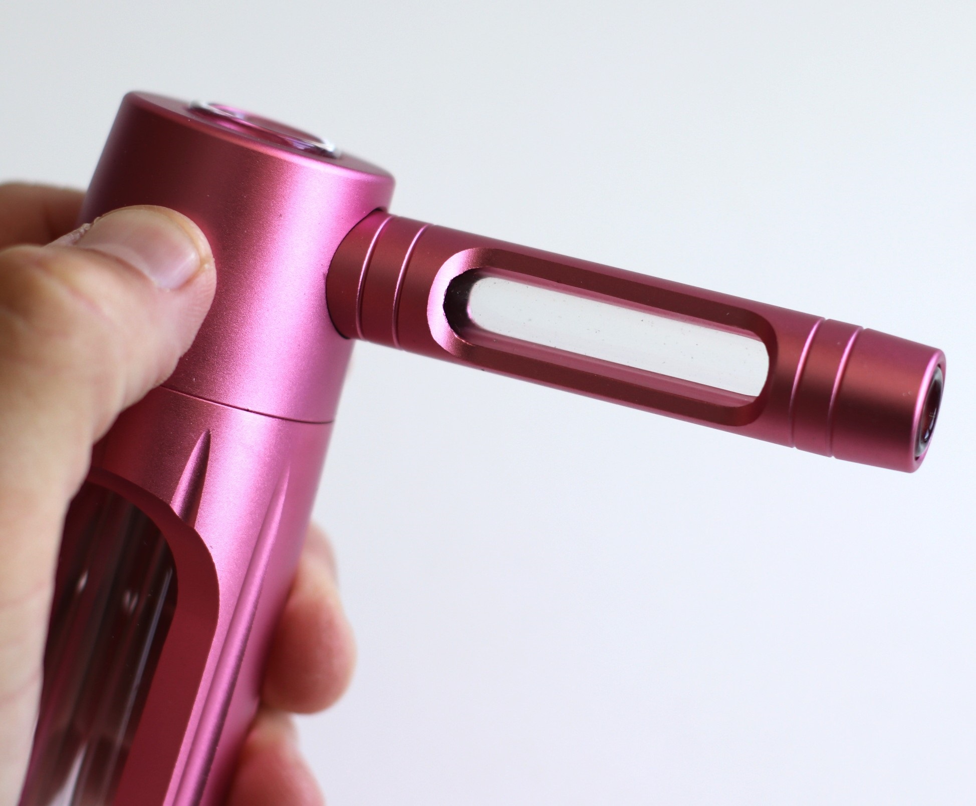 PRO420 Glass & Aluminum 6? Bubbler-Water Pipe-Easy to Clean-Perfect Small Bubbler