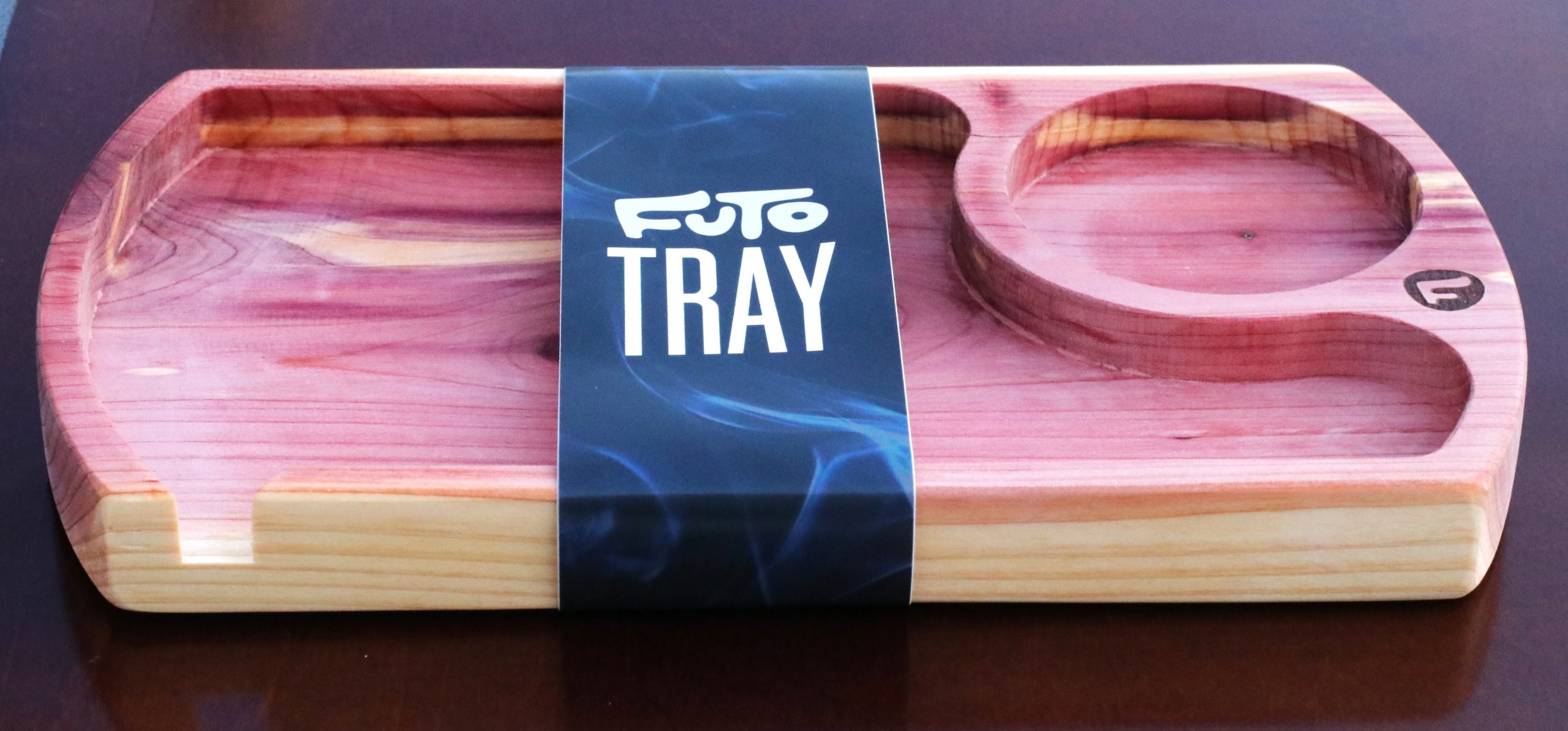 Futo Cedar Wood Rolling Tray-Classic Handcrafted Old School