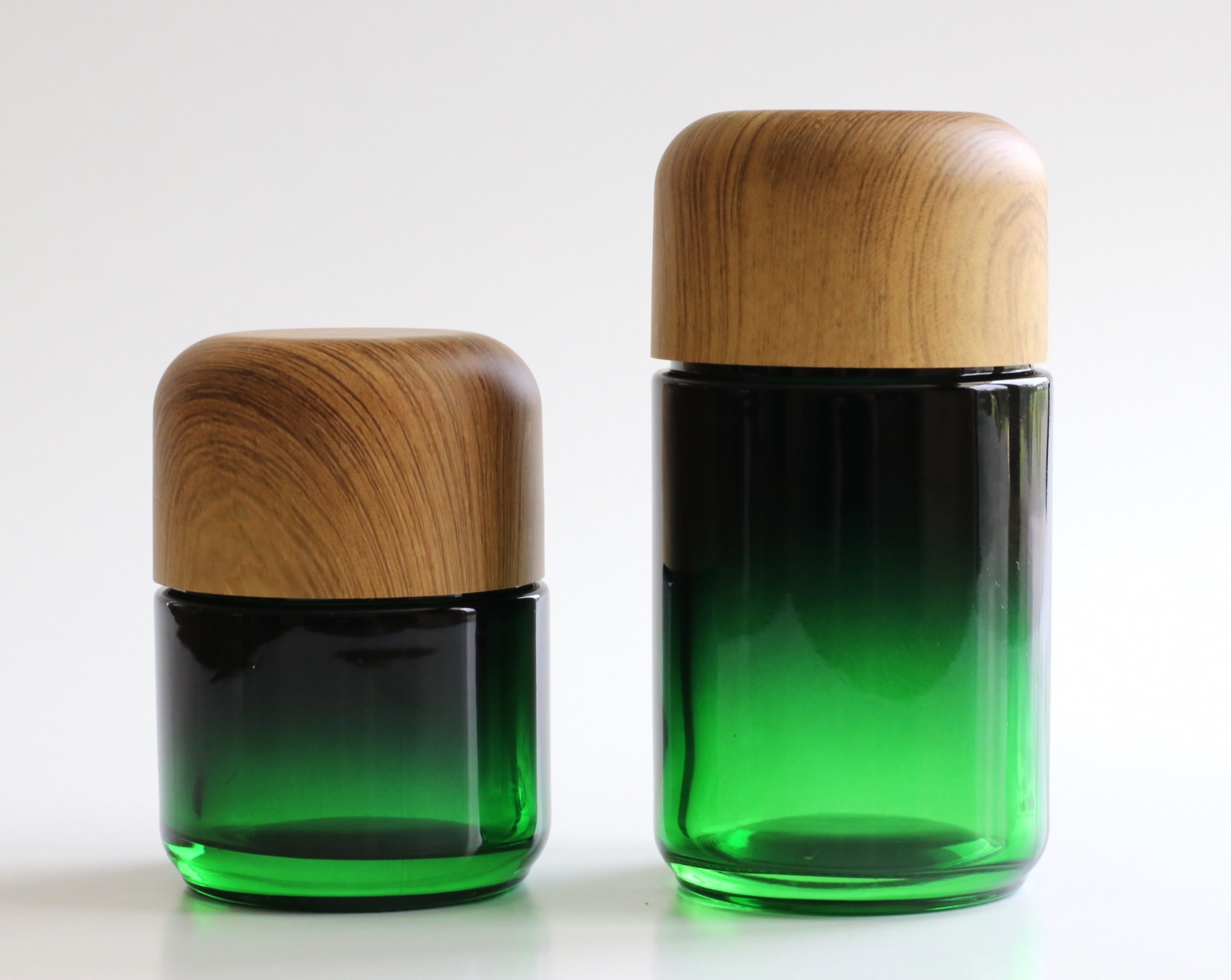 Glass Stash Jars- Strong Glass-Smell Proof-Child Proof Lid-Store your Herbs in Style