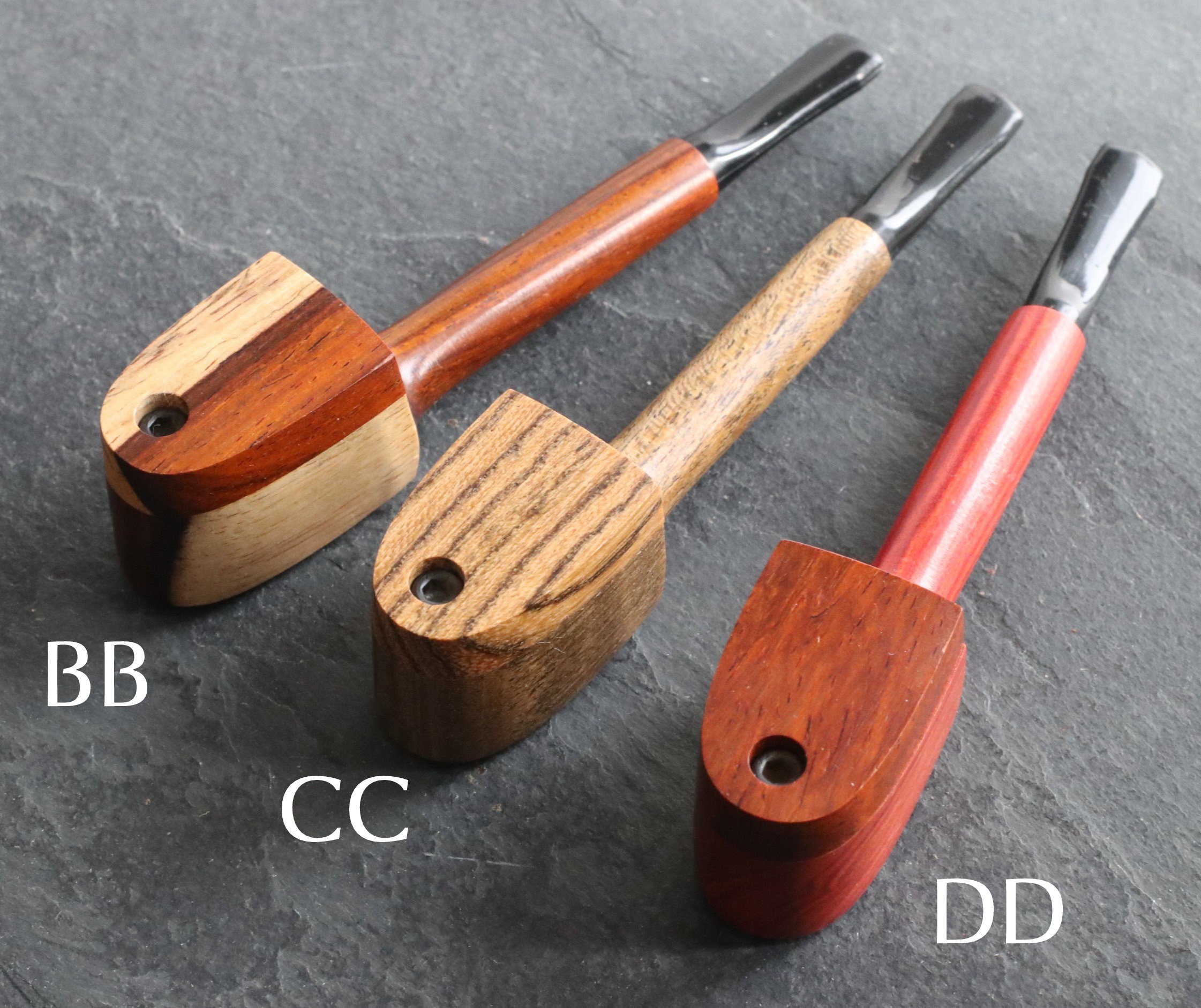 4.5" Swivel Lid Exotic Pipe- L72 MYSTIC-Handcrafted American Made Pipe