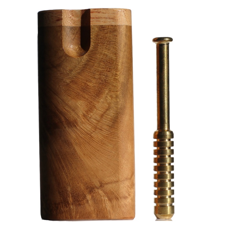 Teak Swivel Lid Dugouts with One Hitter Bats- Handcrafted Functional Art - Handcrafted Wood Dugouts by PRO 420