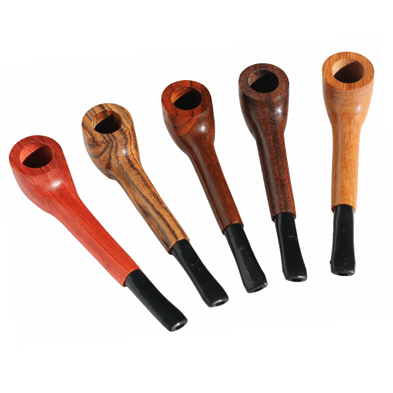4" Exotic Wood Pipe- L1 CLASSIC- Smoking Bowl for Herbs and Fine Tobacco