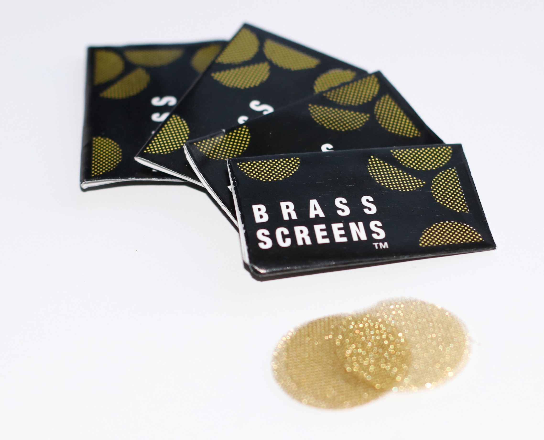 Brass Pipe Screens  .75" Diameter- 5 per pack-Smoking Pipe Filter Screens