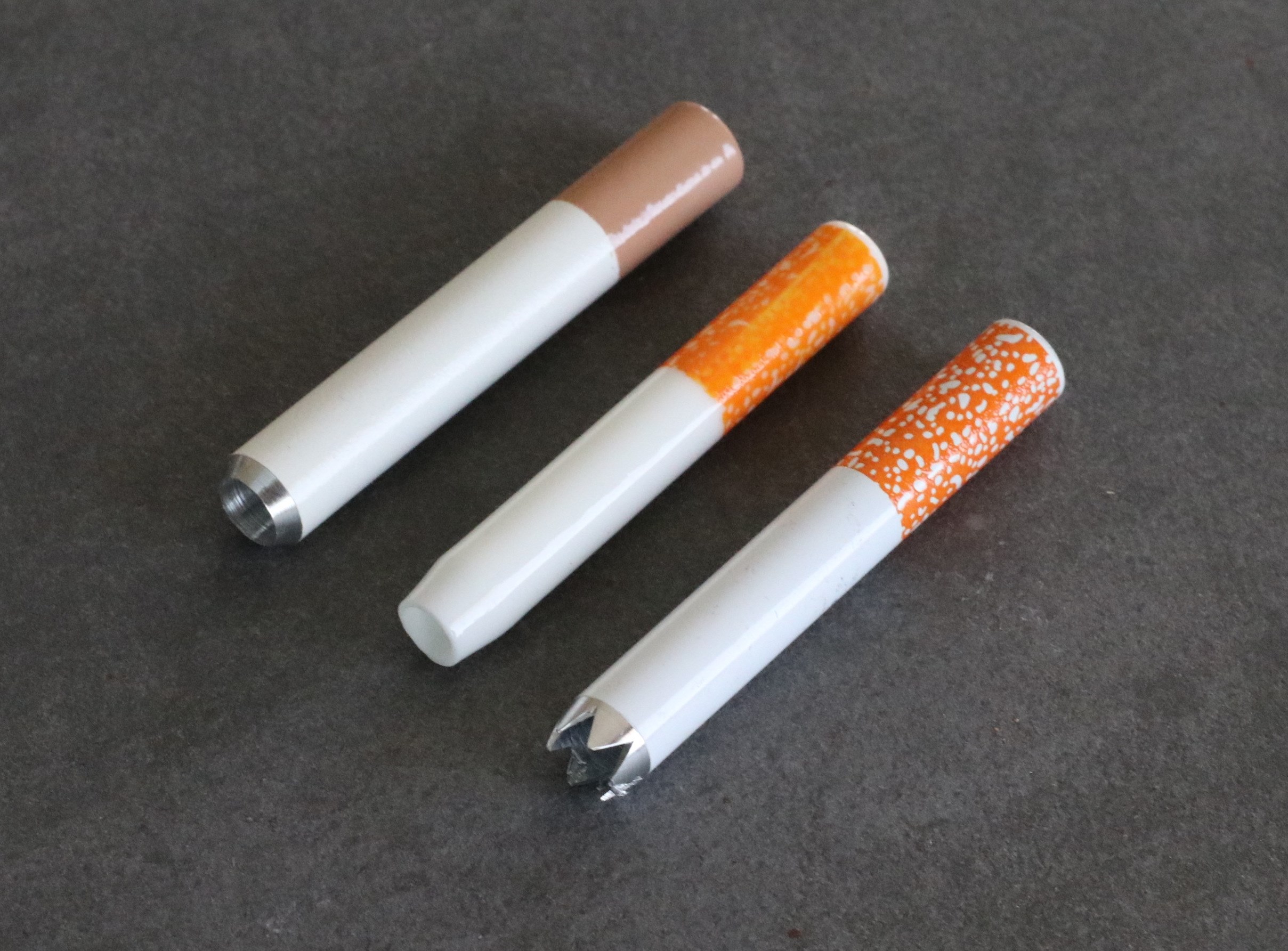 2" & 3" One Hitter Gift Pack- Ceramic, Grinder Tip and Metal One Hitters