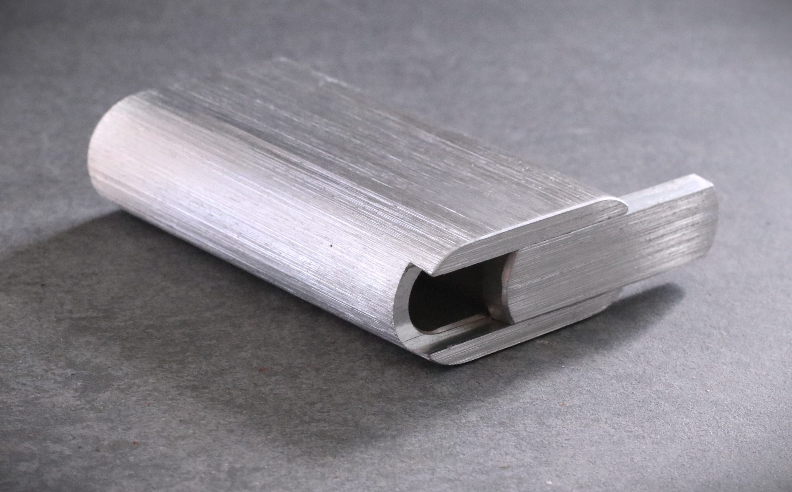 3" Aluminum Alloy Stash Box-Dugout Style-Custom One Hitter Pipe - Aluminum Slider Lid Dugout
