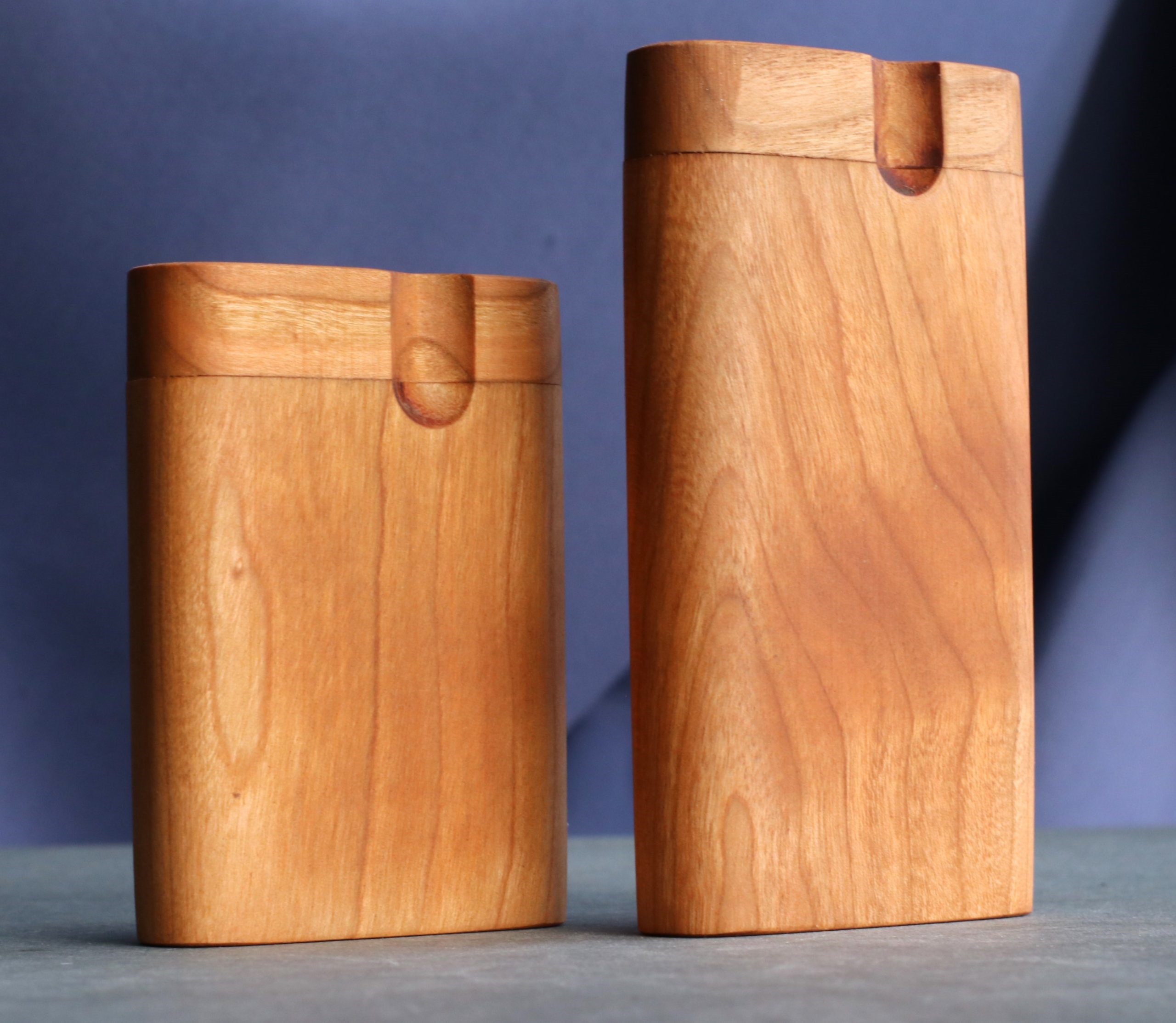 Cherry Wood Dugouts by 3rd Grain-American Crafted Swivel Lid Dugout