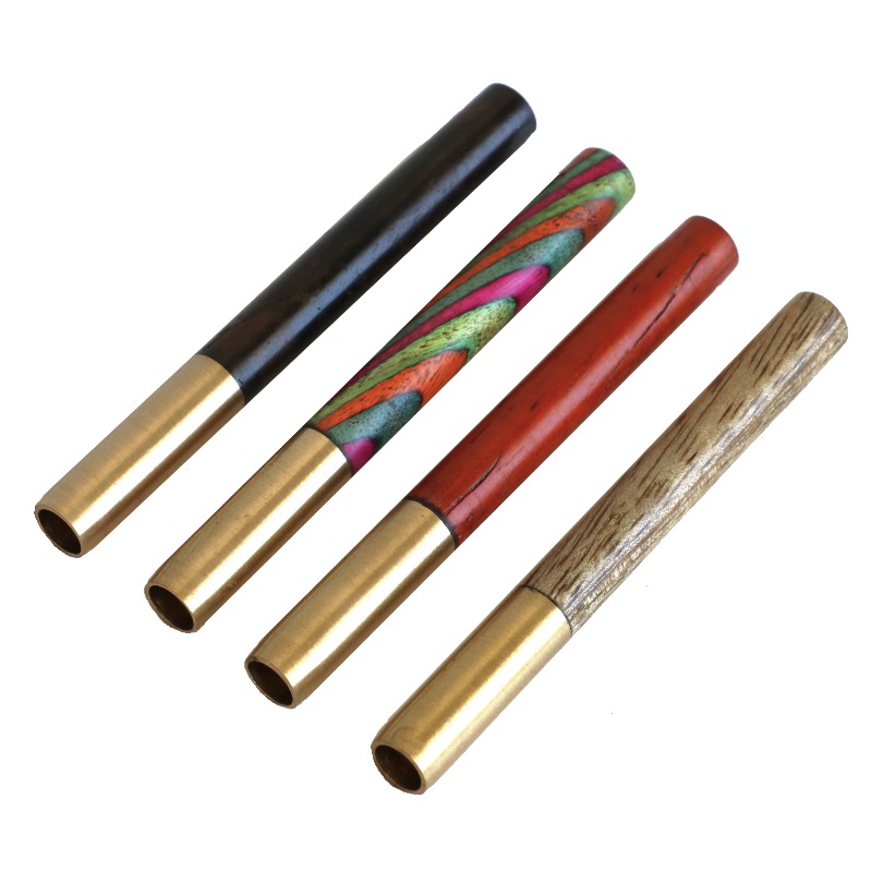 3" Brass Pipes designed for 4" dugouts-Brass Tube/Wood Cover/Brass Poker included - 3' Brass Pipe