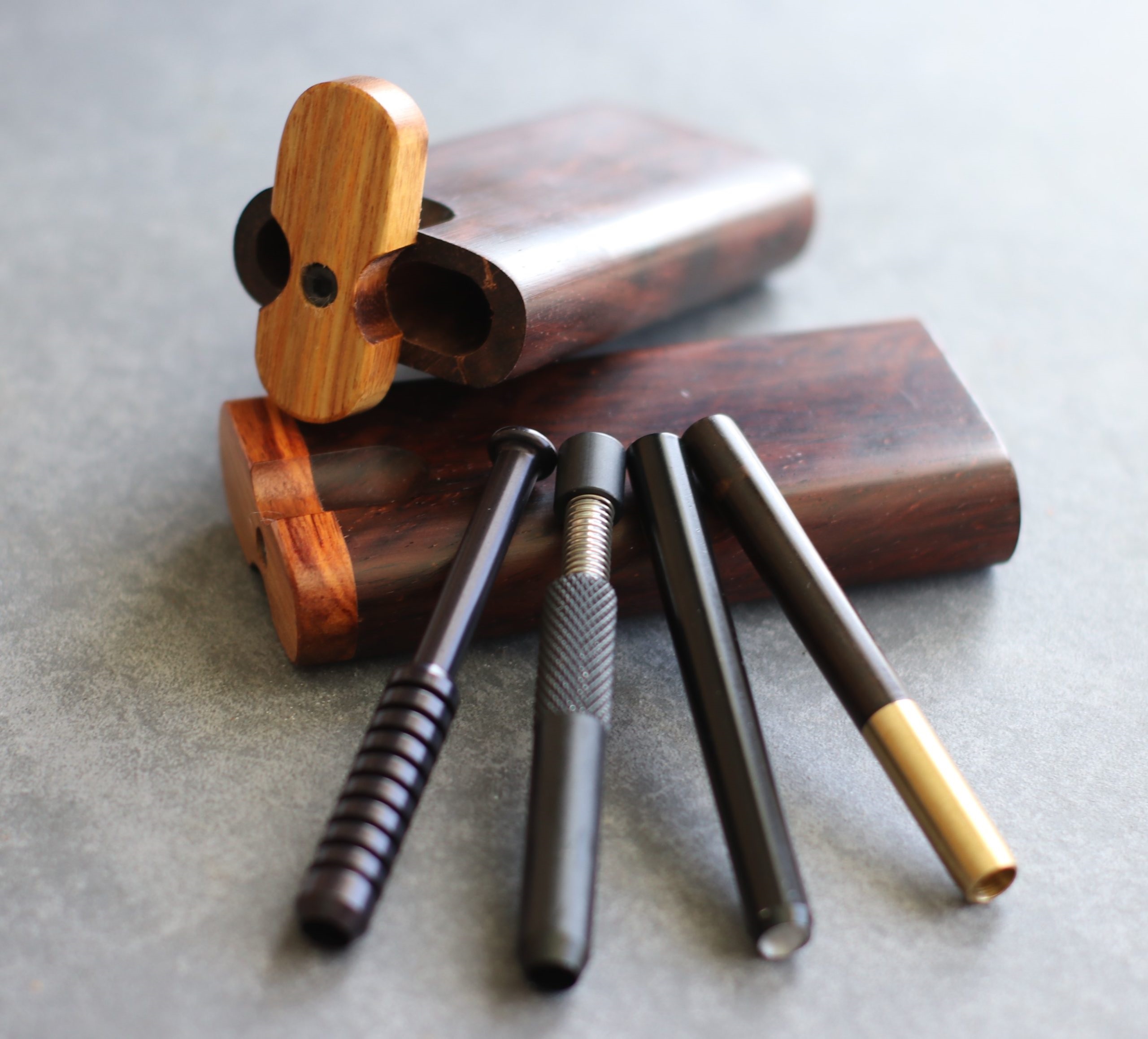 3" Black One Hitter Pipes- Classy Black Pipes for 4" dugouts
