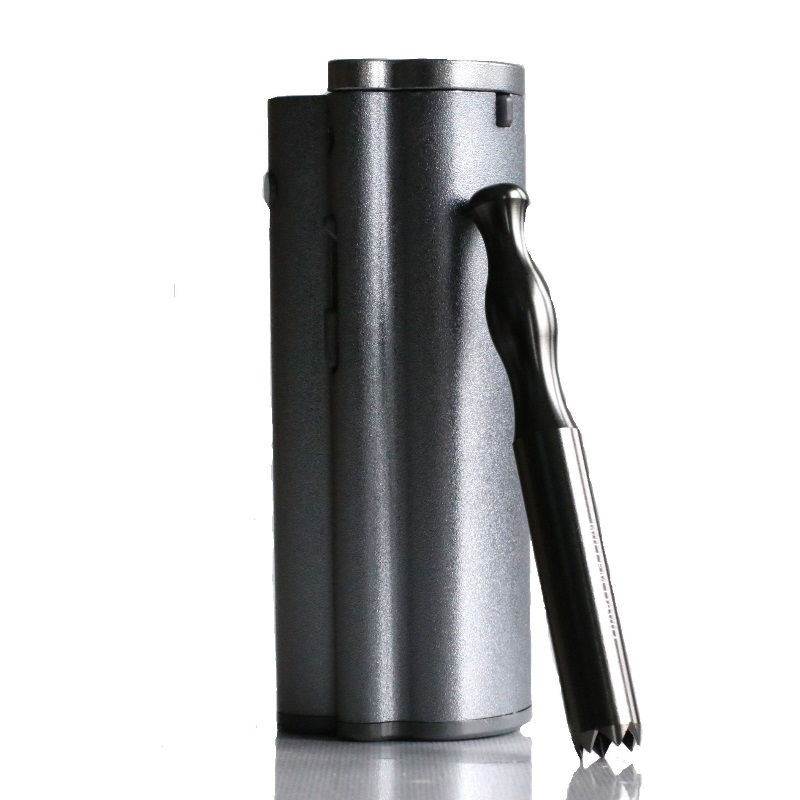 The Pirate Pipe-Aluminum Alloy Stash Box-Innovative Design Built to last a lifetime - Aluminum Alloy Dugout
