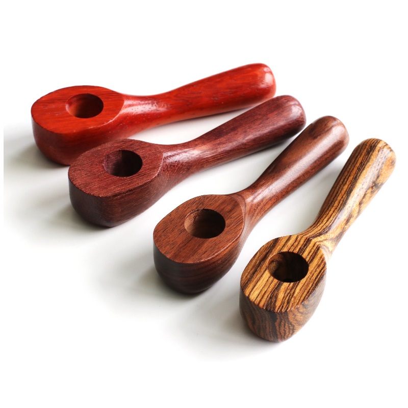 Exotic Wood Pipe-218-4"-American Handcrafted Smoking Pipe - Exotic Wood Pipes