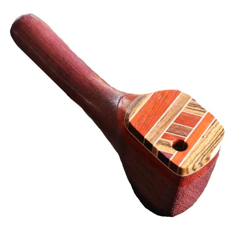 Exotic Wood Swivel Lid Pipe-TP26LT-4"-American Handcrafted Smoking Pipe - Handcrafted Wood Pipes