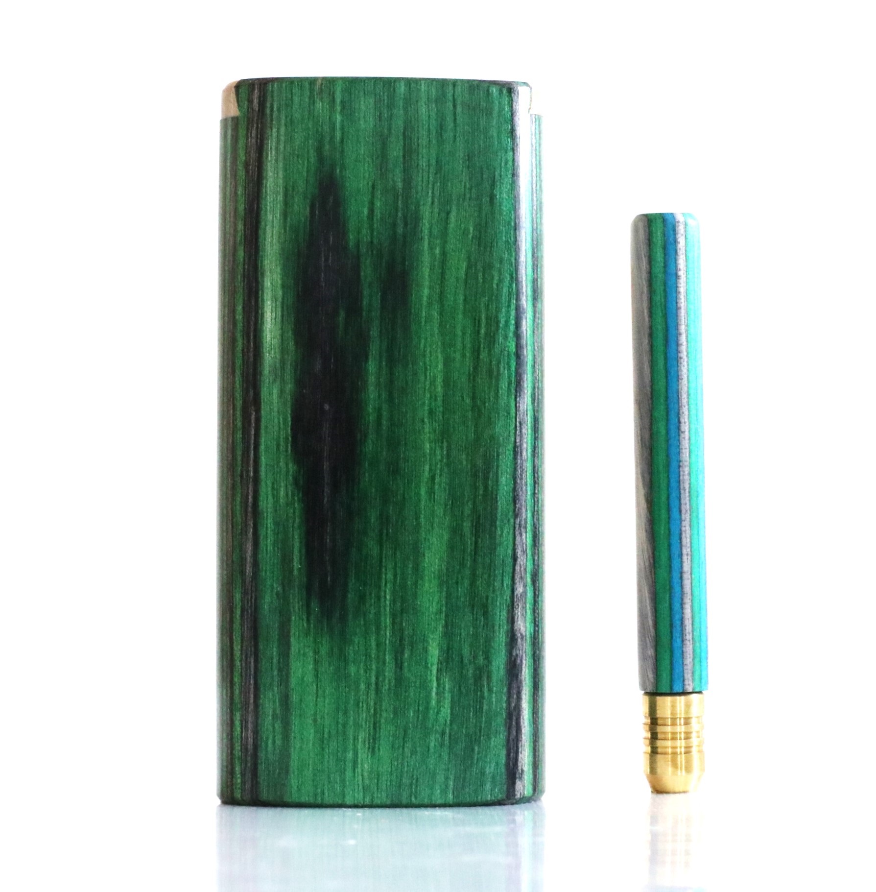 Diamond Wood Slider lid Dugout-Classic Smokers Stash Box - Diamond Wood Dugout