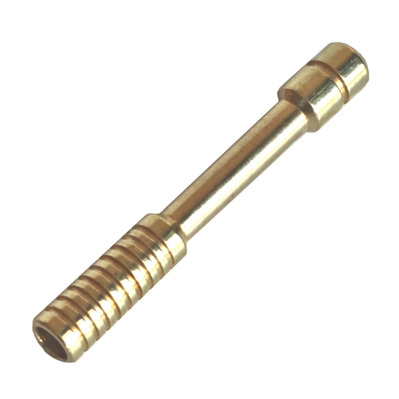 3" Brass One Hitter-Custom Design by American Hit Squad-Model D - 3' American Hit Squad Brass Pipe