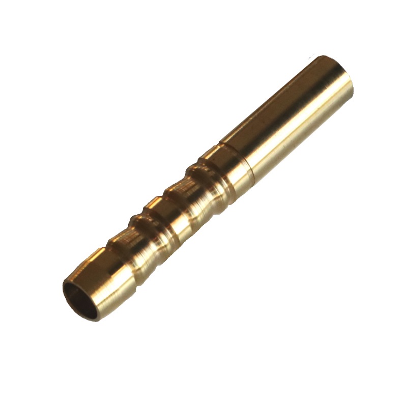 2" Brass One Hitters- Taj Mahal Decorative Solid Brass Pipe - 2' Taj Mahal Brass Pipe