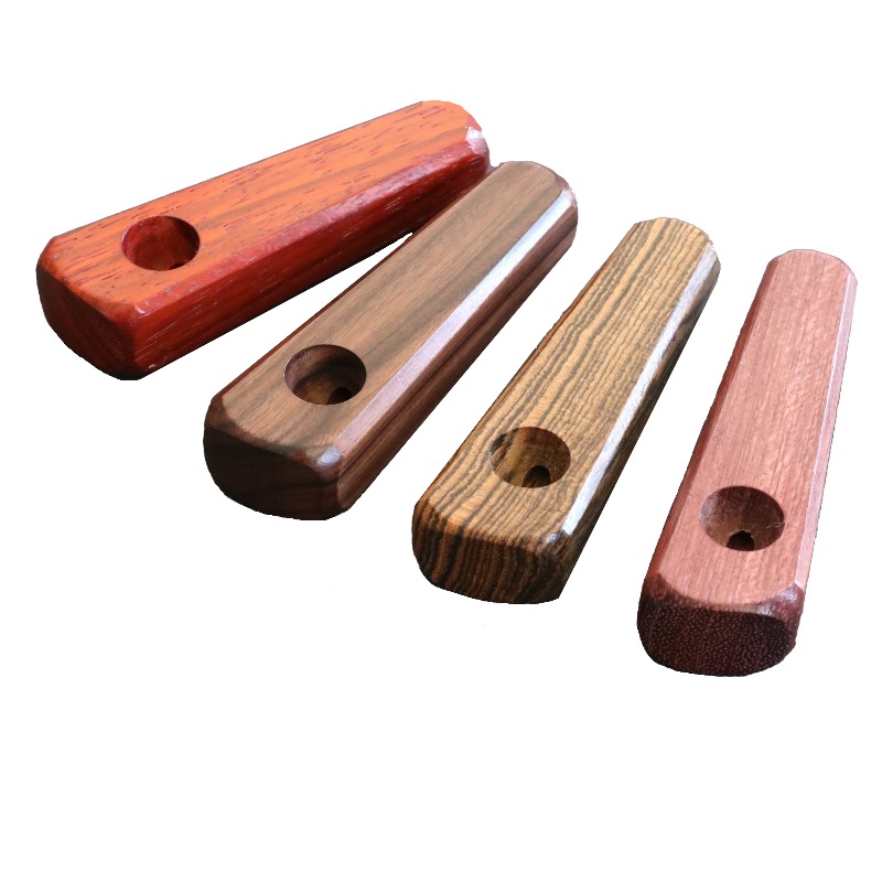 3.25" Exotic Wood Pipe-B11-Handcrafted American Wood Pipe - Traditional Smoking Pipe