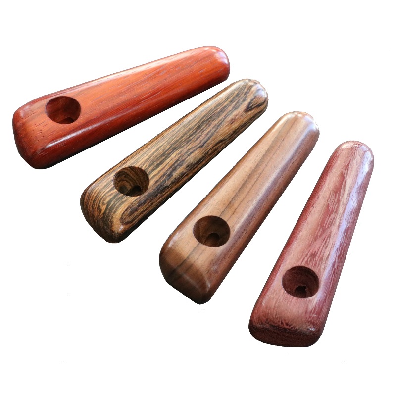 3.5" Exotic Wood Pipe-B30-Handcrafted American Wood Pipe - Traditional Smoking Pipe