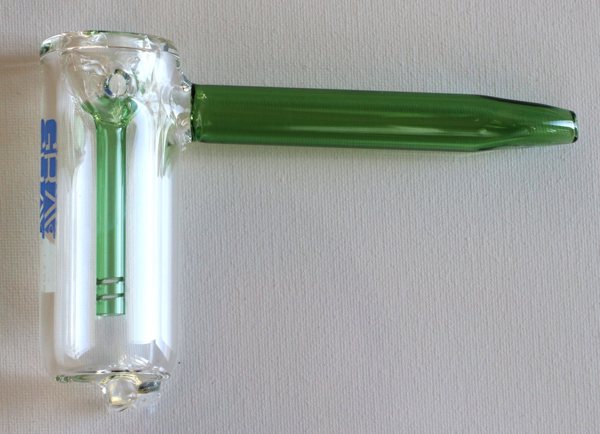 6" GRAV Glass Bubbler-Quality Glass Water Pipe-Multiple Colors Available - GRAV Glass Bubbler