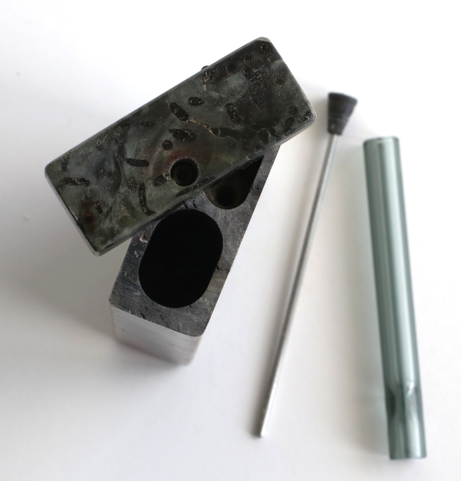 Galaxy Burl Futo Stash Box- Out of this World Wood Dugout- 4" Burled Wood- Best Quality
