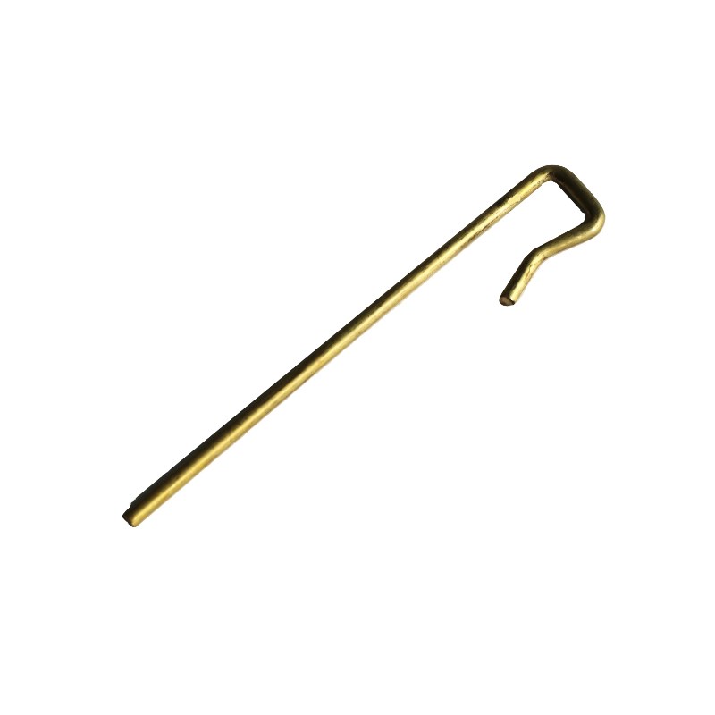 2.5" Brass Poker-Cleaning Tool for Dugouts & Pipes - Brass Poker Cleaning Tool