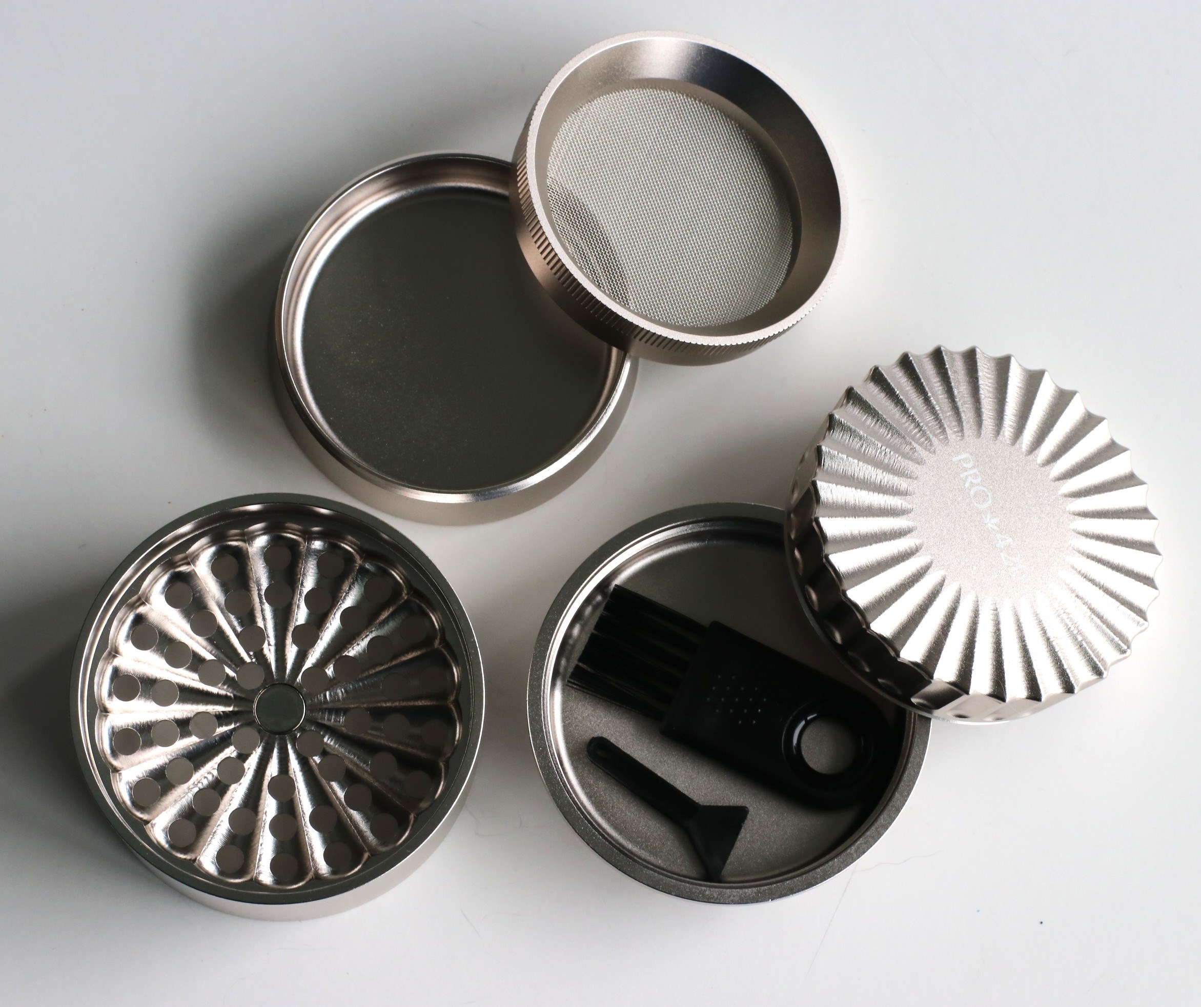 Ceramic Weed Grinder 3.0-PRO420 Professional Herb Grinder for Smoking Enthusiasts - PRO 420 Herb Grinder