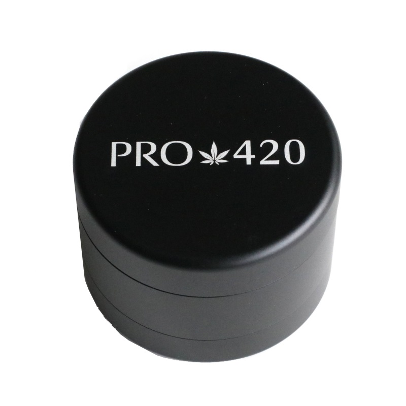 60mm PRO 420 Apollo Grinder-State of the Art Herb Crusher-Black - Apollo Grinder by PRO 420