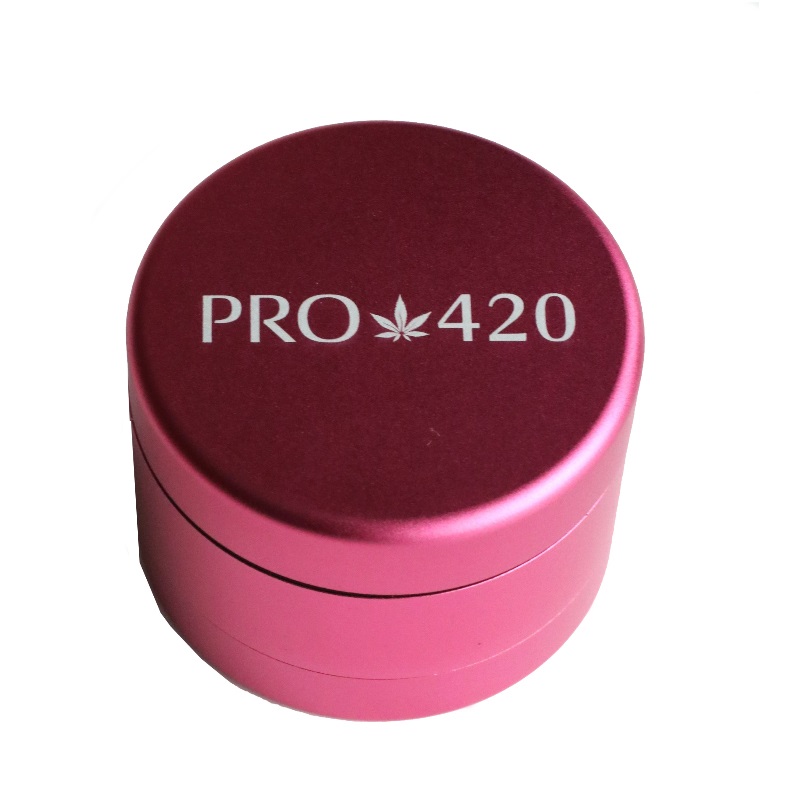 60mm PRO 420 Apollo Grinder-State of the Art Herb Crusher-Pink - Apollo Grinder by PRO 420