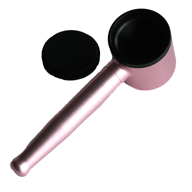 PRO 420 Aluminum Alloy Pipe-Lifetime Use-Large Bowl-4.5" Length-Pink Heavy Duty Smoking Pipe - PRO 420 Aluminum Alloy Pipe-Lifetime Use-Large Bowl-4.5' Length-Pink Heavy Duty Smoking Pipe