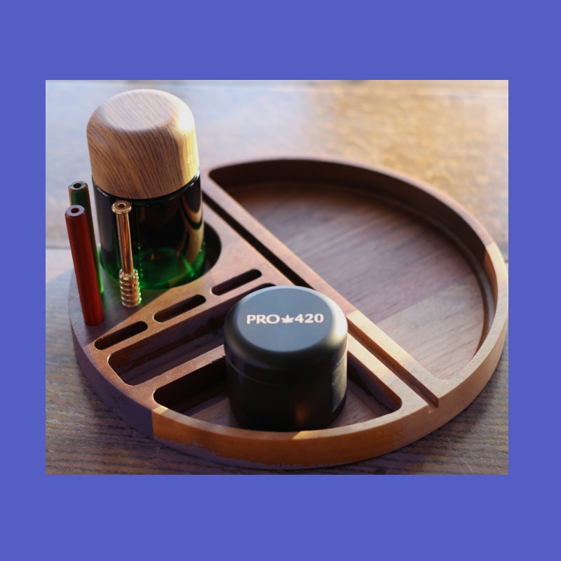 PRO 420 Gift Pack Bundle-Rolling Tray, Grinder, Stash Jar & Pipes-YOLO Ultimate Gift Pack for Smoker's - Ultimate PRO 420 Gift Bundle