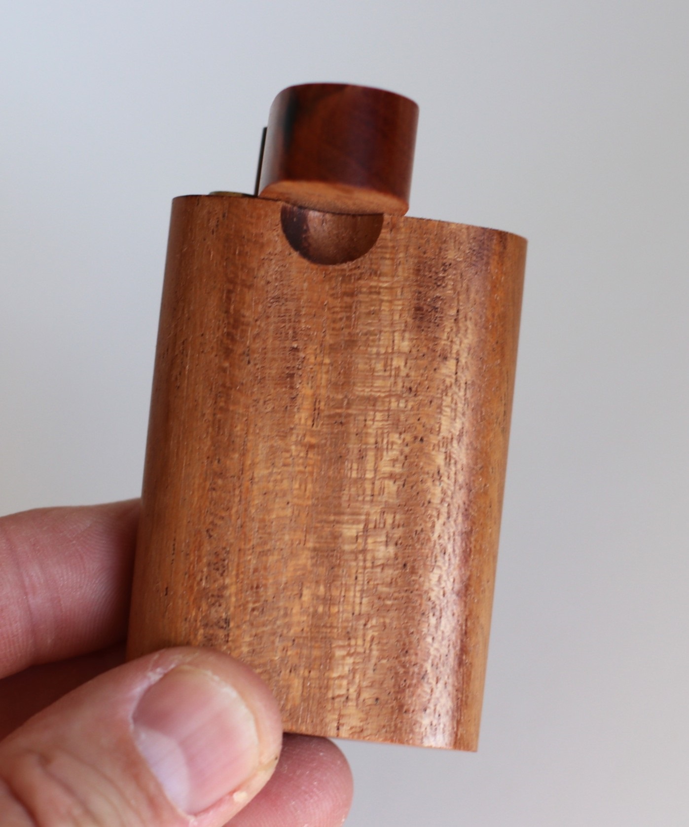 3" Exotic Wood Dugouts & One Hitter Pipe-American Crafted Small Stash Box by Better Life - Micro Dugout by Better Life