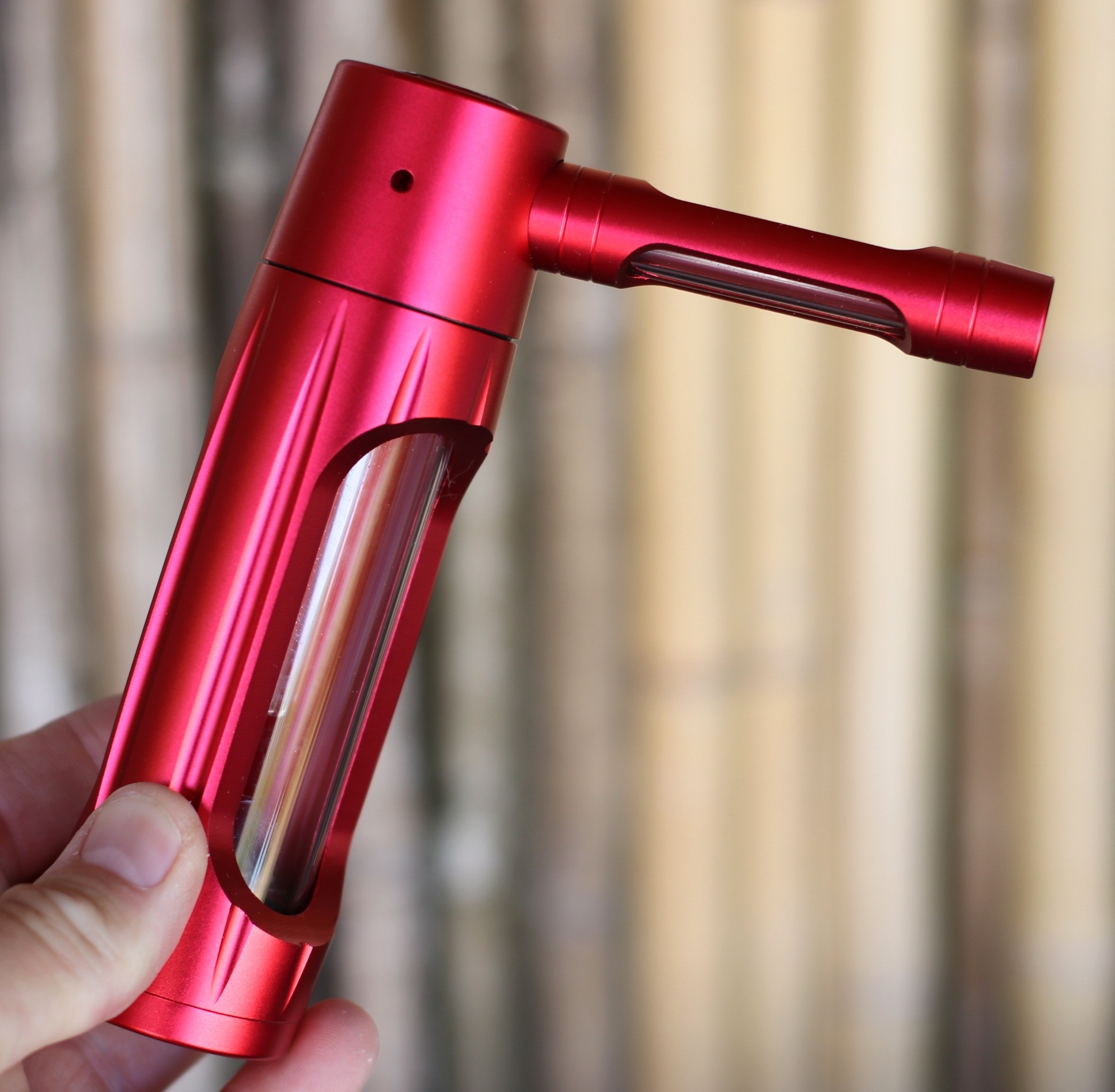 PRO420 Glass & Aluminum 6? Bubbler-Water Pipe-Easy to Clean-Perfect Small Bubbler