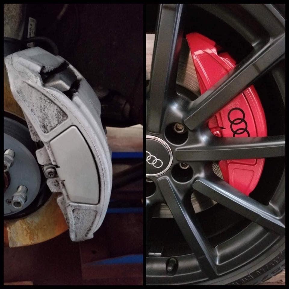 Caliper Painting RimGuard Wheel Repair in Raleigh NC