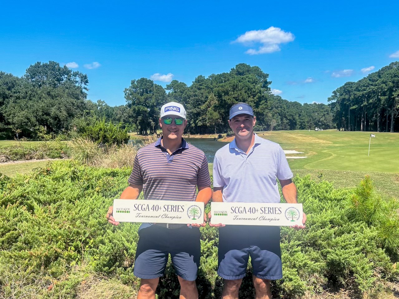  40 Plus at Blackmoor Golf Club Champions- Daniel Ezelle and Chris Eassy