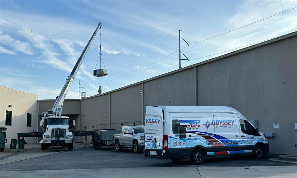 Odyssey Mechanical can help you with your commercial HVAC needs.
