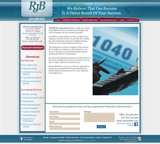 A new site for RJB Tax Associates!