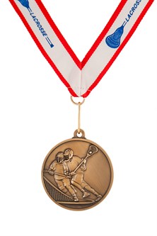 MDL-6 Male Lacrosse Medal ***AS LOW AS $2.20 each***