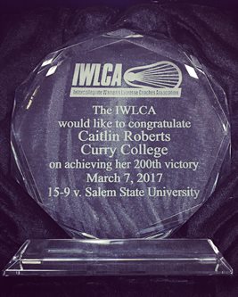 CRY62 Lacrosse Glass Award
