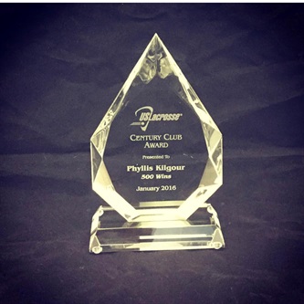 CRY138 Lacrosse Glass Award