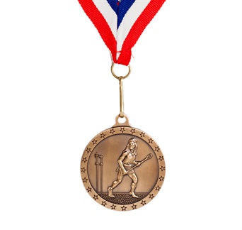 MDL-1 - Native American Lacrosse Medal ***AS LOW AS $1.99***
