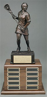 LSSF-14 - Female Lacrosse Player Sculpture