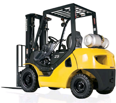 A to Z has fork lifts available for rent.