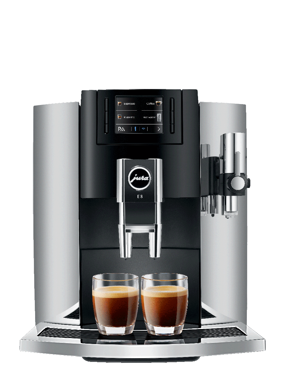 Carolina Coffee Jura E8 Chrome Carolina Coffee Jura E8 Chrome
