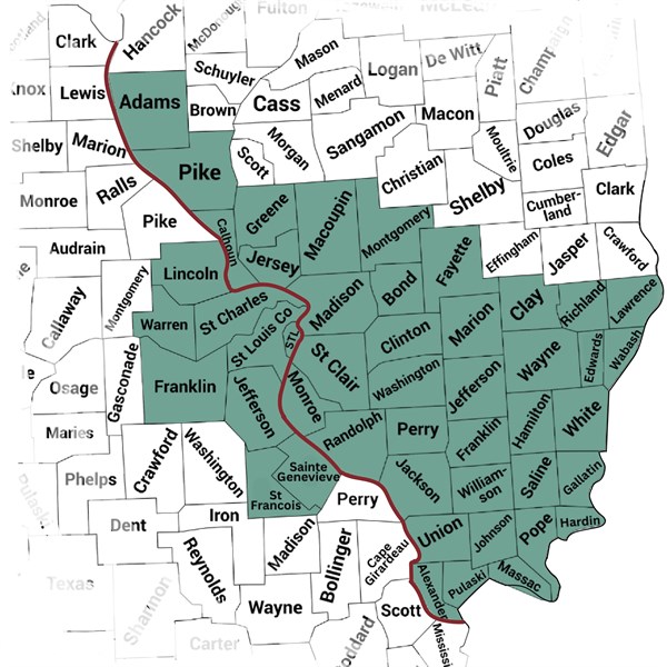 The Metropolitan Amateur Golf Association services clubs in Missouri and Illinois